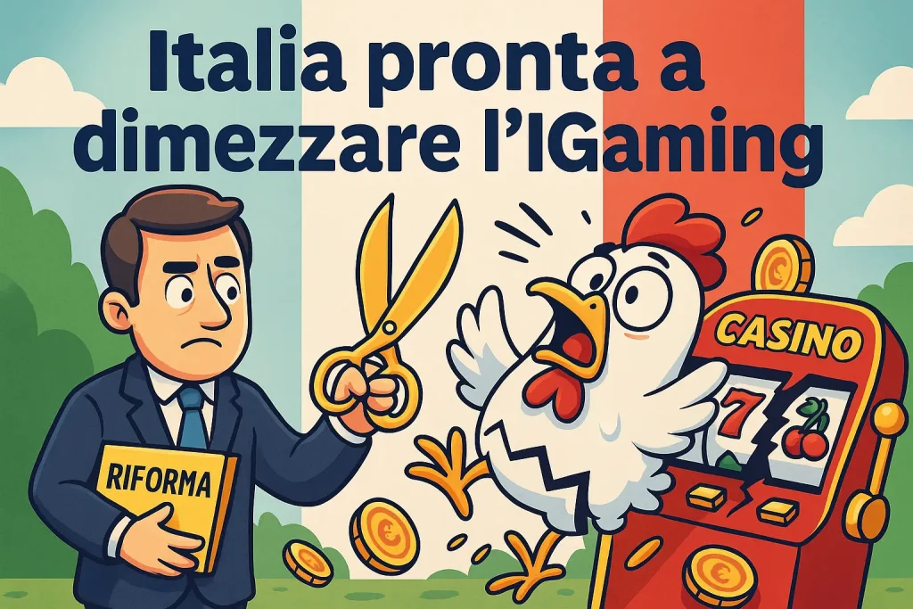 Реформа онлайн-игр Италия 2025